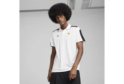PUMA Poloshirt Scuderia Ferrari HP Race MT7 Herren Rot/Weiß