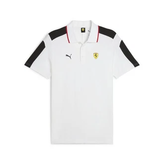 PUMA Poloshirt Scuderia Ferrari HP Race MT7 Herren Rot/Weiß