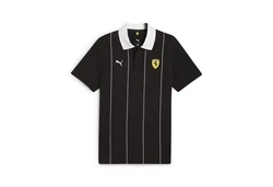 PUMA Poloshirt Scuderia Ferrari HP Race Premium Rot/Schwarz