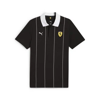 PUMA Poloshirt Scuderia Ferrari HP Race Premium Rot/Schwarz