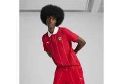 PUMA Poloshirt Scuderia Ferrari HP Race Premium Rot