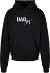 Merchcode Kapuzensweatshirt Fathers Day - Dad number 1 Ultra Heavy Hoody Schwarz/Braun/Dunkelgrau/Grau