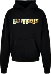 Merchcode Kapuzensweatshirt Grand Los Angeles Ultra Heavy Hoody Gold/Blau/Schwarz/Gelb