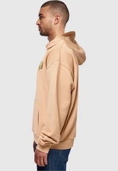 Merchcode Kapuzensweatshirt Grand Los Angeles Ultra Heavy Hoody Beige
