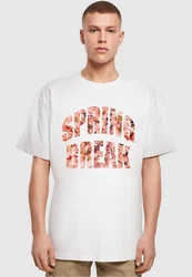 Merchcode T-Shirt Heavy Oversized Tee Rot/Orange/Grün/Dunkelrot