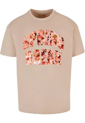 Merchcode T-Shirt Heavy Oversized Tee Beige/Braun/Khaki/Gelb/Rosa