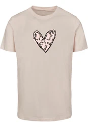 Merchcode T-Shirt Herren Beige/Braun/Gold/Rosa/Khaki