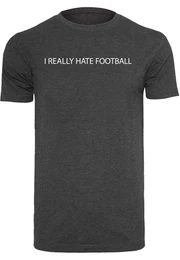T-Shirt Herren Hate Football T-Shirt Round Neck (1-tlg)