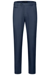 bugatti Chinohose mit Stretchfunktion Dunkelblau/Blau