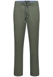 STREET ONE MEN Chinohose Dunkelgrün/Grün/Khaki