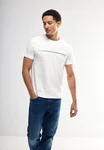 STREET ONE MEN T-Shirt Weiß/Creme