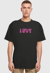 Merchcode T-Shirt Herren (1-tlg) Rosa/Schwarz