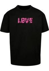 Merchcode T-Shirt Herren (1-tlg) Rosa/Schwarz