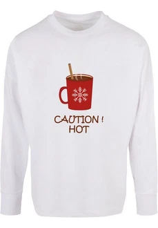 Merchcode Longsleeve Caution Hot Oversized Cut