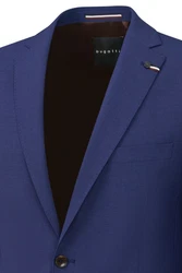 bugatti Anzugsakko Reverskragen Blau/Hellblau/Dunkelblau