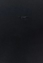 MUSTANG Kurzarmshirt T-Shirts schwarz
