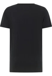 MUSTANG Kurzarmshirt T-Shirts schwarz