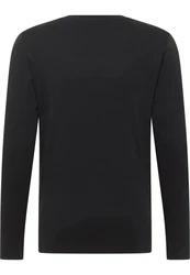 MUSTANG Shirt ARMINTO Schwarz/Dunkelblau/Dunkelgrau/Beige