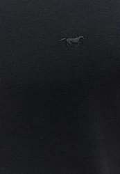 MUSTANG Shirt ARMINTO Schwarz/Dunkelblau/Dunkelgrau/Beige