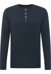 MUSTANG Shirt ARMINTO Dunkelblau/Blau/Hellblau