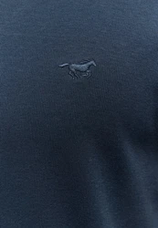 MUSTANG Shirt ARMINTO Dunkelblau/Blau/Hellblau