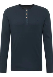 MUSTANG Shirt ARMINTO Dunkelblau/Blau/Hellblau