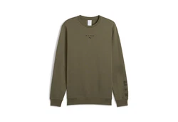 PUMA Trainingspullover x HYROX Dunkelgrün/Khaki