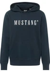 MUSTANG Sweatshirt Hoodie Dunkelblau/Blau