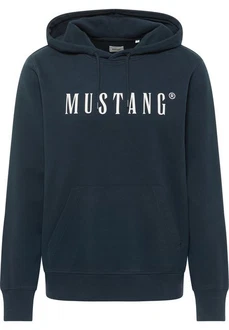MUSTANG Sweatshirt Hoodie Dunkelblau/Blau MUSTANG Sweatshirt Hoodie Dunkelblau/Blau