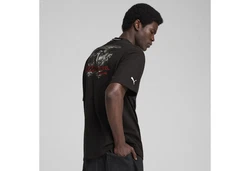 PUMA T-Shirt BMW M Motorsport Lifestyle Car Graphic T-Shirt Schwarz
