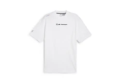 PUMA T-Shirt BMW M Motorsport Lifestyle Car Graphic T-Shirt Weiß/Creme