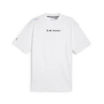 PUMA T-Shirt BMW M Motorsport Lifestyle Car Graphic T-Shirt Weiß/Creme