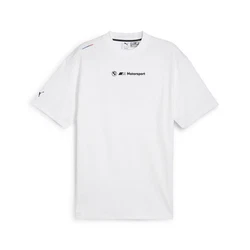 PUMA T-Shirt BMW M Motorsport Lifestyle Car Graphic T-Shirt Weiß/Creme