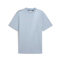 PUMA T-Shirt BMW M Motorsport Lifestyle Logo Herren Hellblau/Blau/Grau