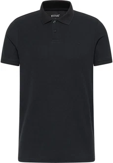 MUSTANG Poloshirt Palco Dunkelblau/Schwarz