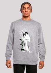 F4NT4STIC Sweatshirt Star Wars Leia Weapon Grau/Hellgrau