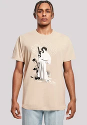 F4NT4STIC T-Shirt Star Wars Leia Weapon Beige/Khaki/Creme