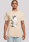 F4NT4STIC T-Shirt Star Wars Leia Weapon Beige/Khaki/Creme