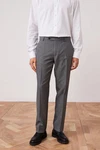 Next Slim Fit Hose ohne Bundfalte Grau/Hellgrau/Dunkelgrau