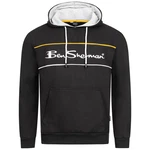 Ben Sherman Kapuzenpullover Panel Schwarz/Braun/Dunkelgrau