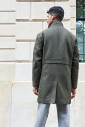 Next Steppmantel Mock-Gilet (1-tlg) Dunkelgrün