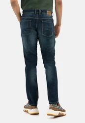 camel active 5-Pocket-Jeans Houston Dunkelblau/Blau/Hellblau