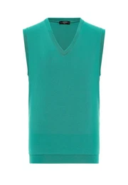 Cardigan Sleeveless Sweater V-Neck