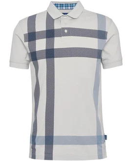 Barbour Poloshirt Piqu-Polo Blaine Beige/Braun/Khaki