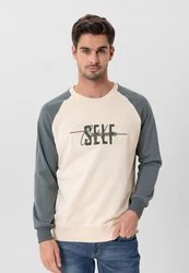 Arturo Jacey Quinn Sweatshirt Grün/Braun/Schwarz/Dunkelgrün/Blau