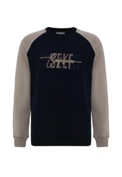 Arturo Jacey Quinn Sweatshirt Grau/Dunkelblau/Blau/Hellblau