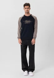 Arturo Jacey Quinn Sweatshirt Grau/Dunkelblau/Blau/Hellblau