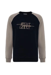 Arturo Jacey Quinn Sweatshirt Grau/Dunkelblau/Blau/Hellblau