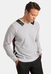 Jacey Quinn Sweatshirt Diego Hellgrau/Grau