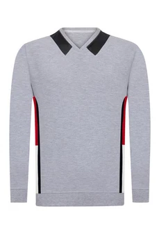 Jacey Quinn Sweatshirt Diego Hellgrau/Grau